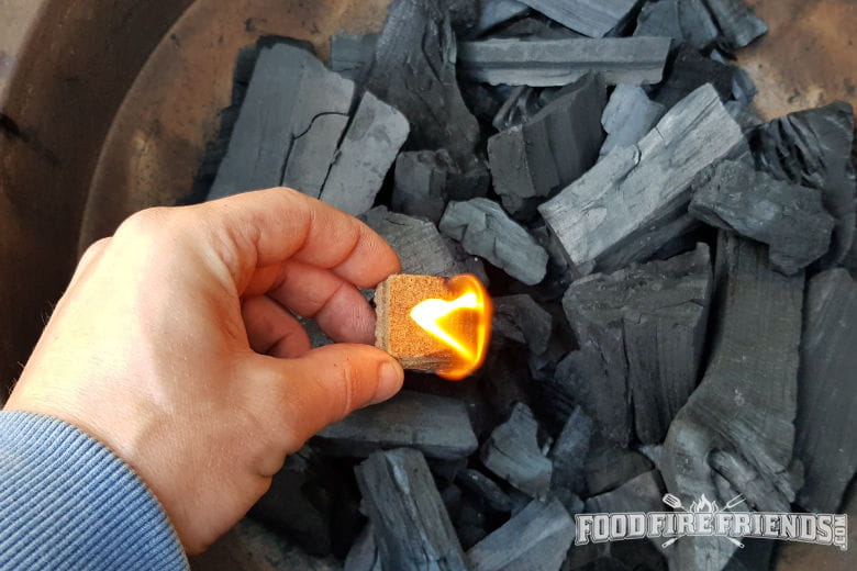 how to light grill with charcoal