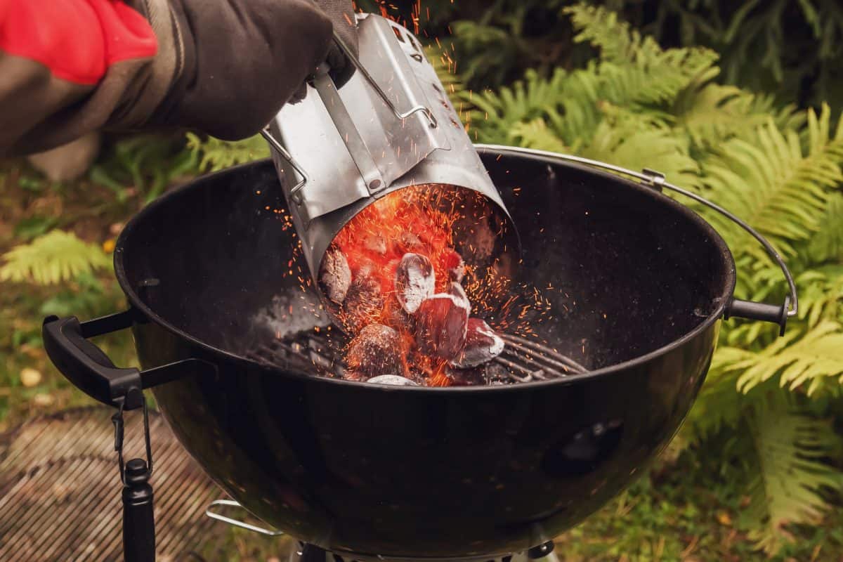 How to get charcoal to light sale