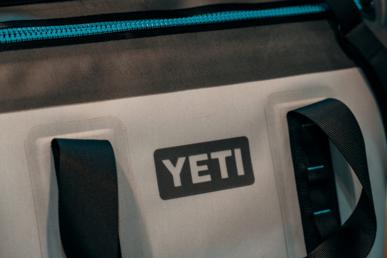 Close up of a yeti soft sided cooler