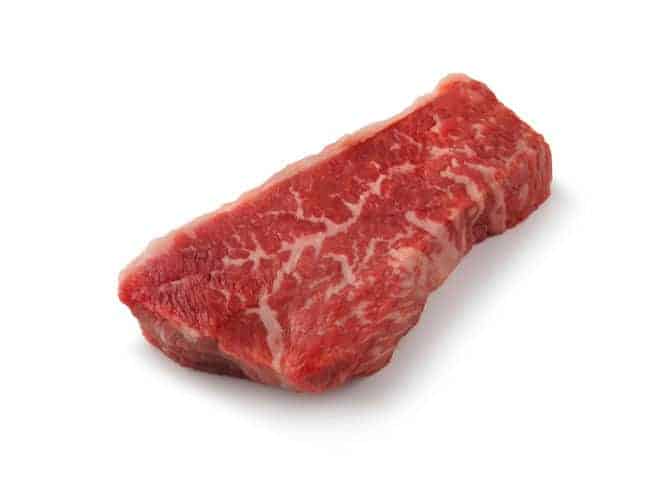 Tri-Tip Steak isolated on white