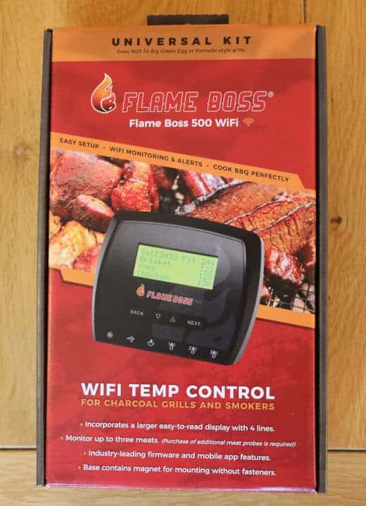 Flame Boss 500-WiFi Kamado Smoker Controller Kit