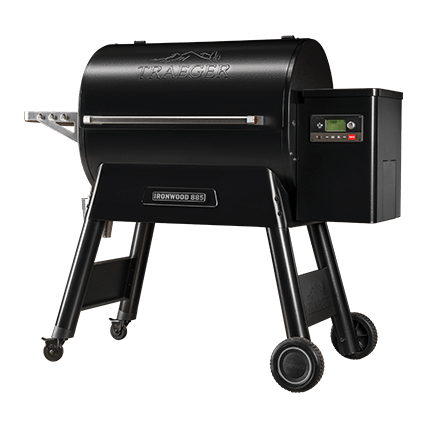 Traeger Ironwood series grill isolated on white