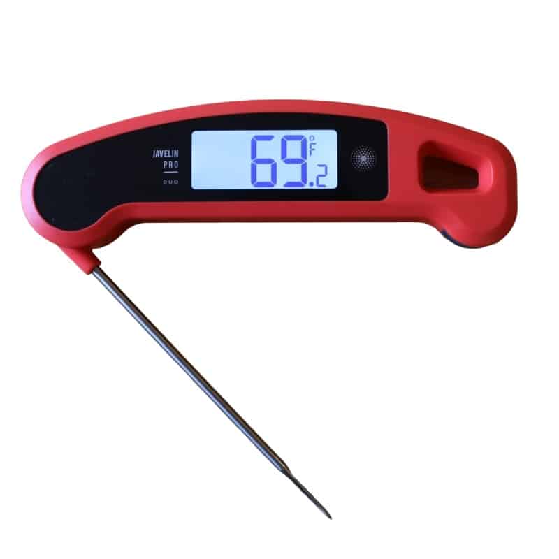 lavatools javelin pro duo thermometer isolated on white.