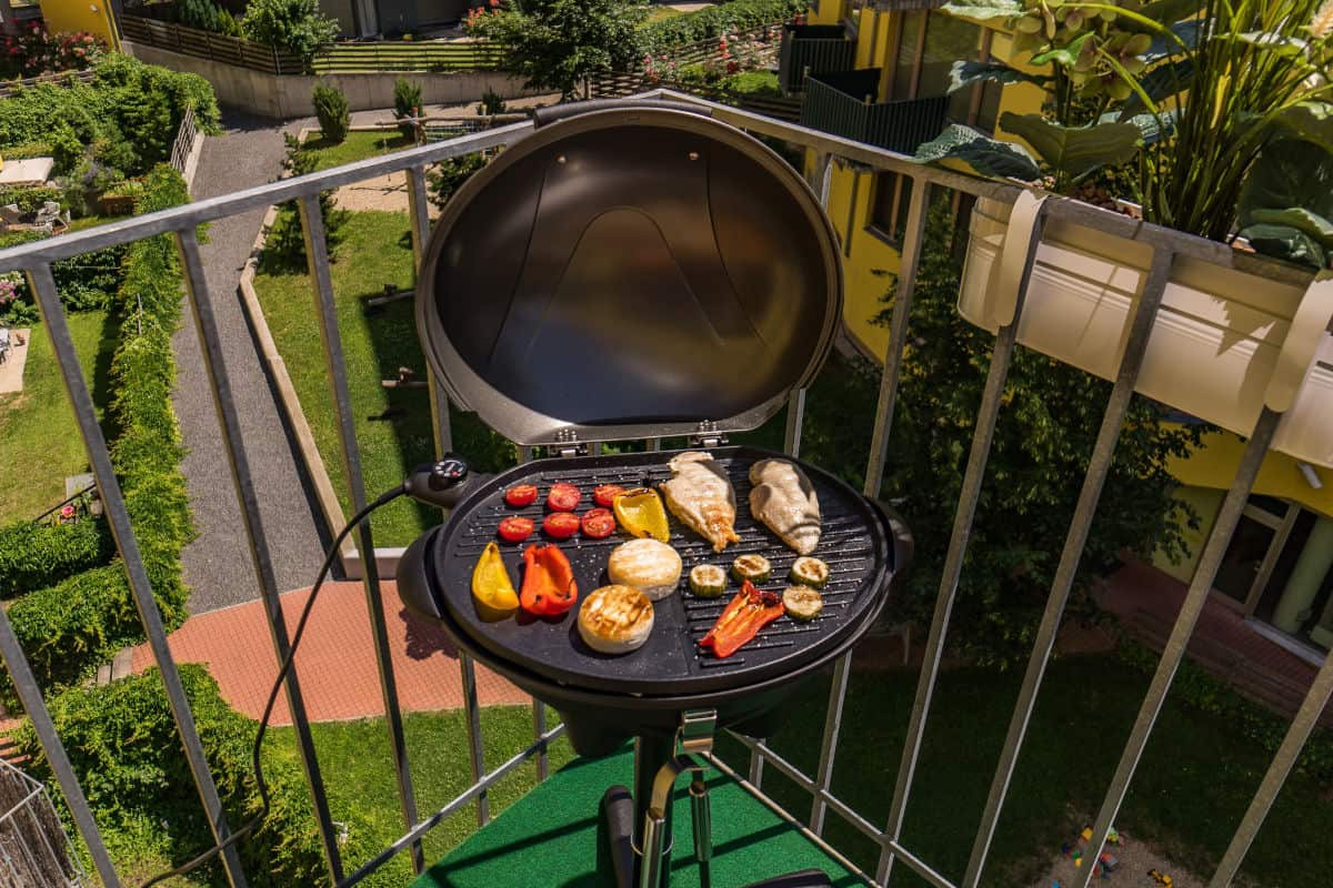 small electric grill for apartments