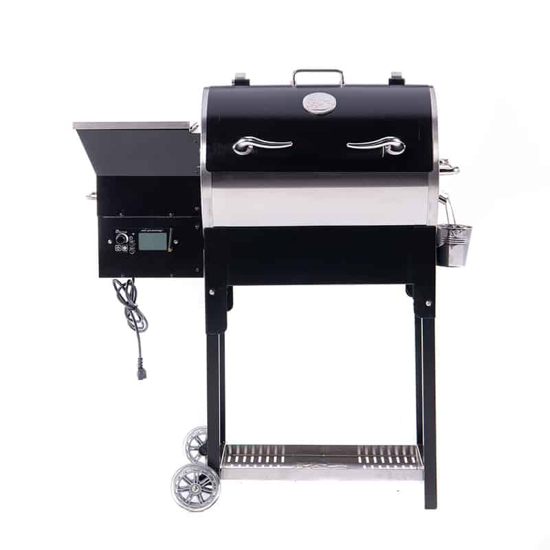 Recteq RT-340 portable wood pellet grill isolated on white.