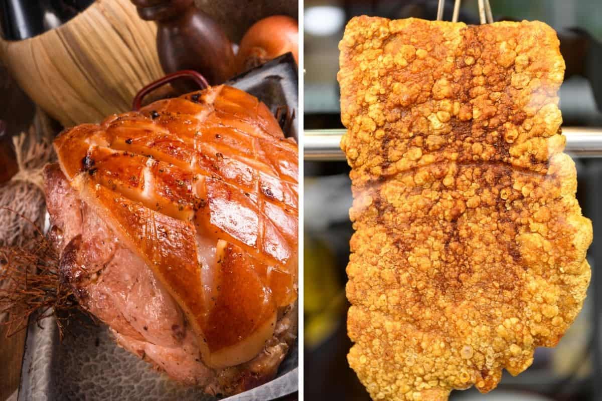 crispy pork skin vs crackl.