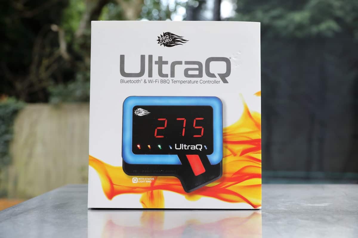 UltraQ box on a stainless steel table