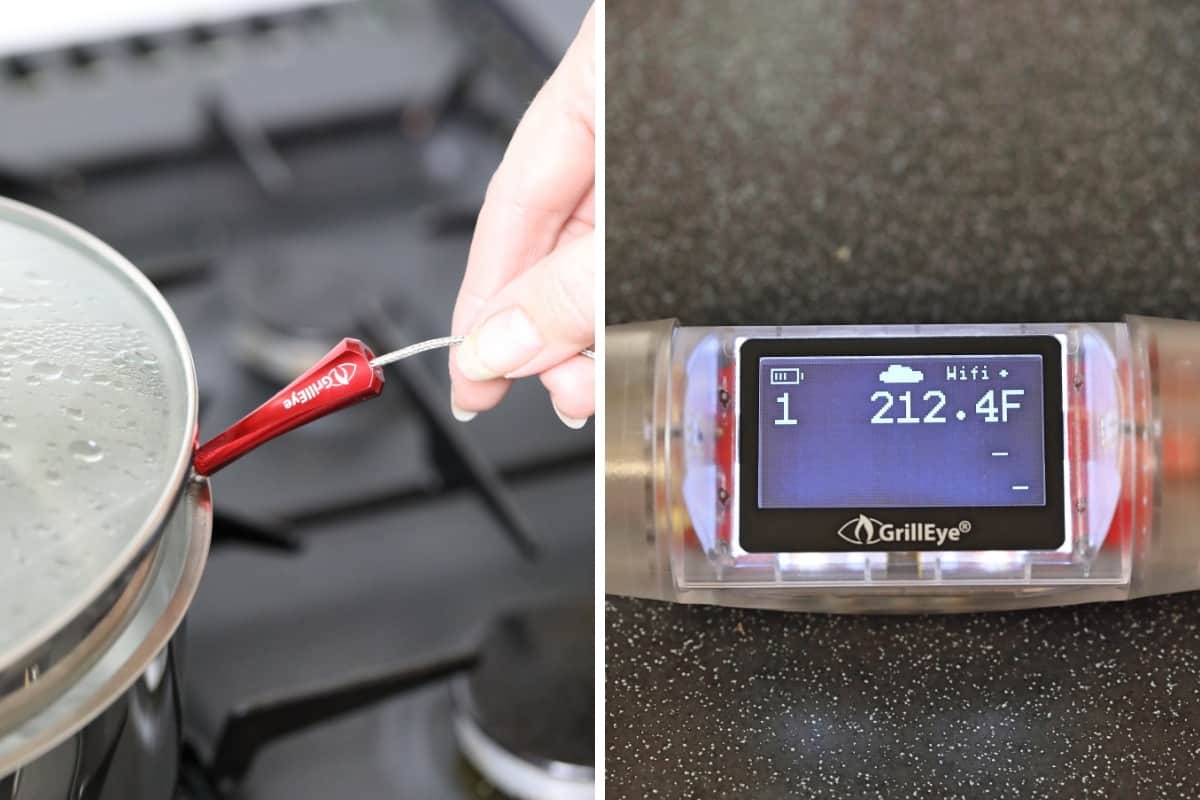 GrillEye Smart Bluetooth Grilling & Smoking Thermometer