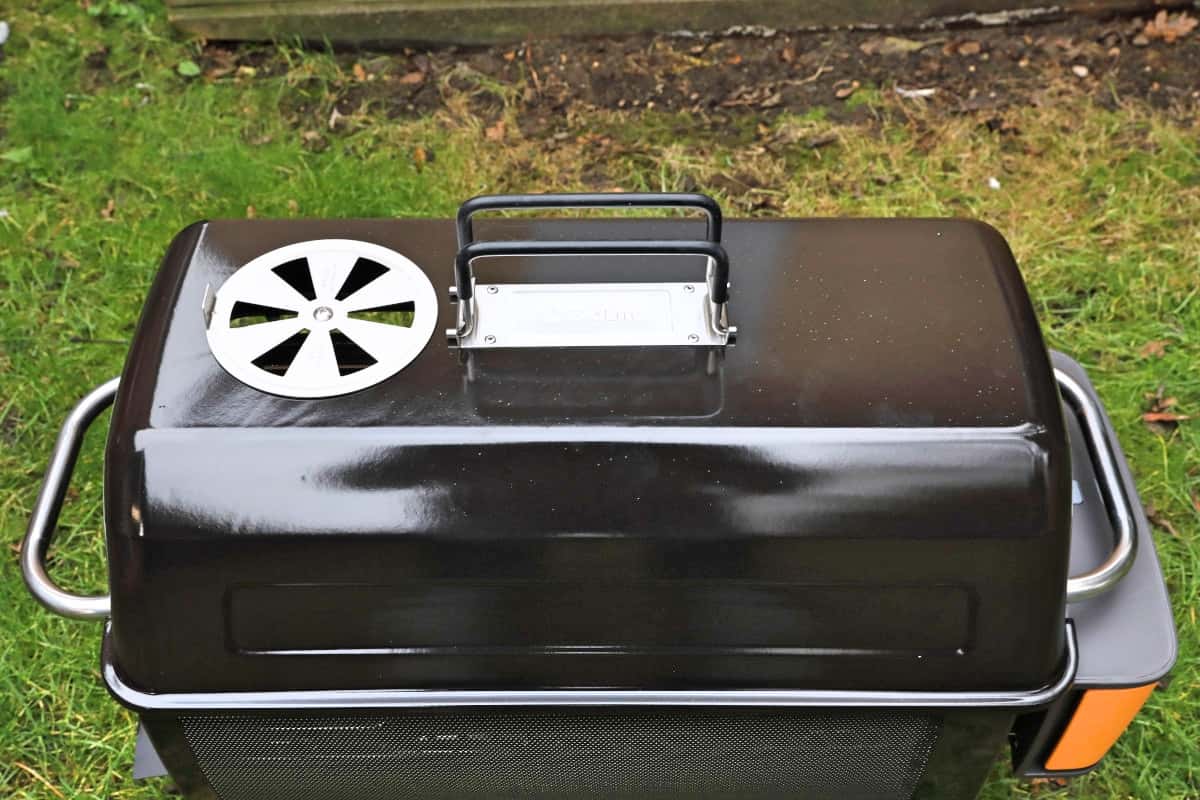 The grill lid accessory for the BioLite Firepit+