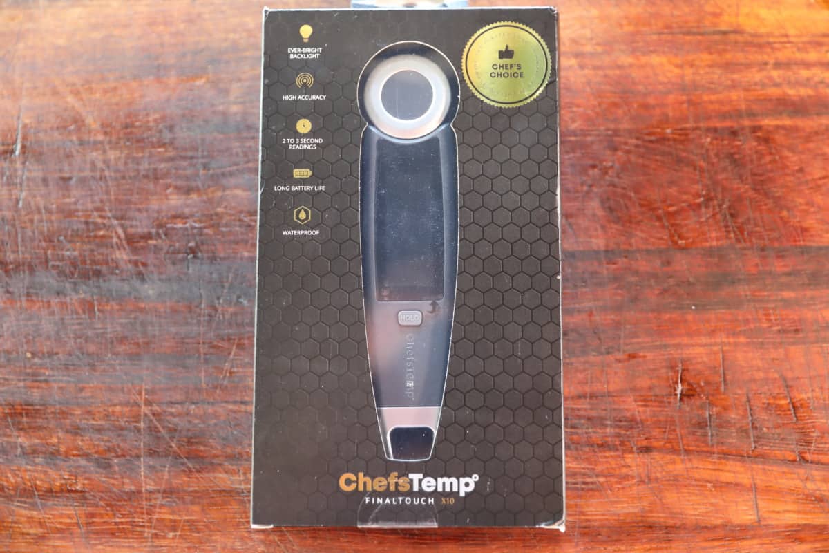 ChefsTemp Finaltouch X10 Instant Read Meat Thermometer Review