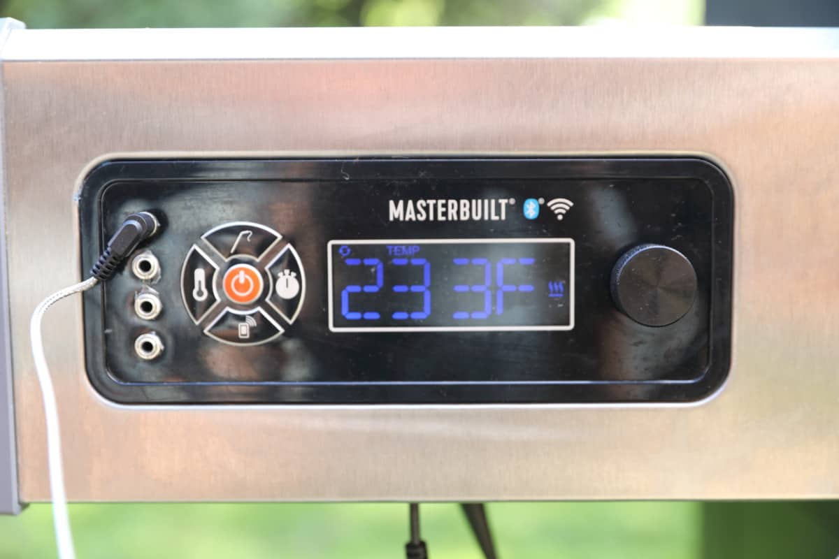 Masterbuilt gravity series temperature display
