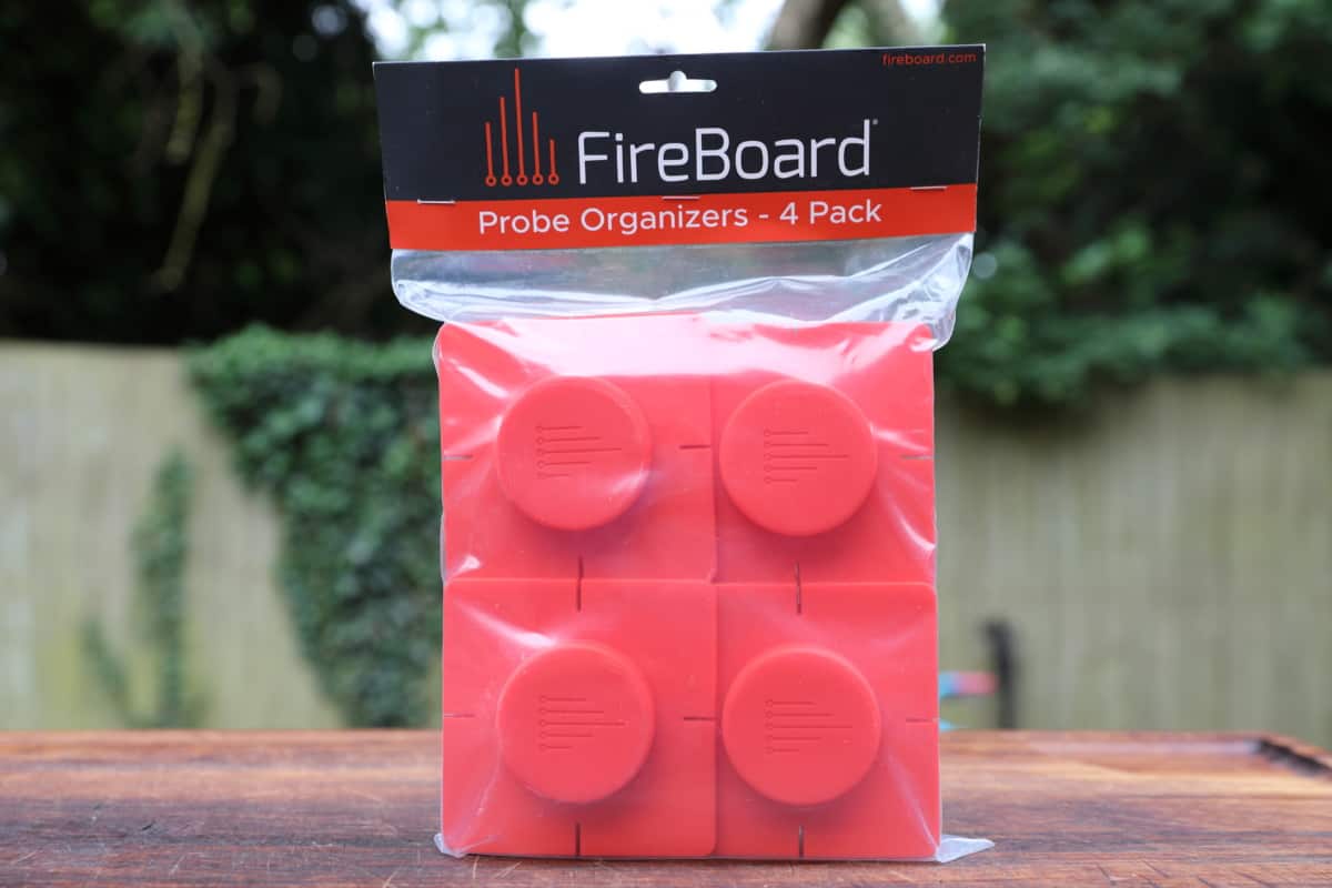 A pack of four Fireboard probe organizers.