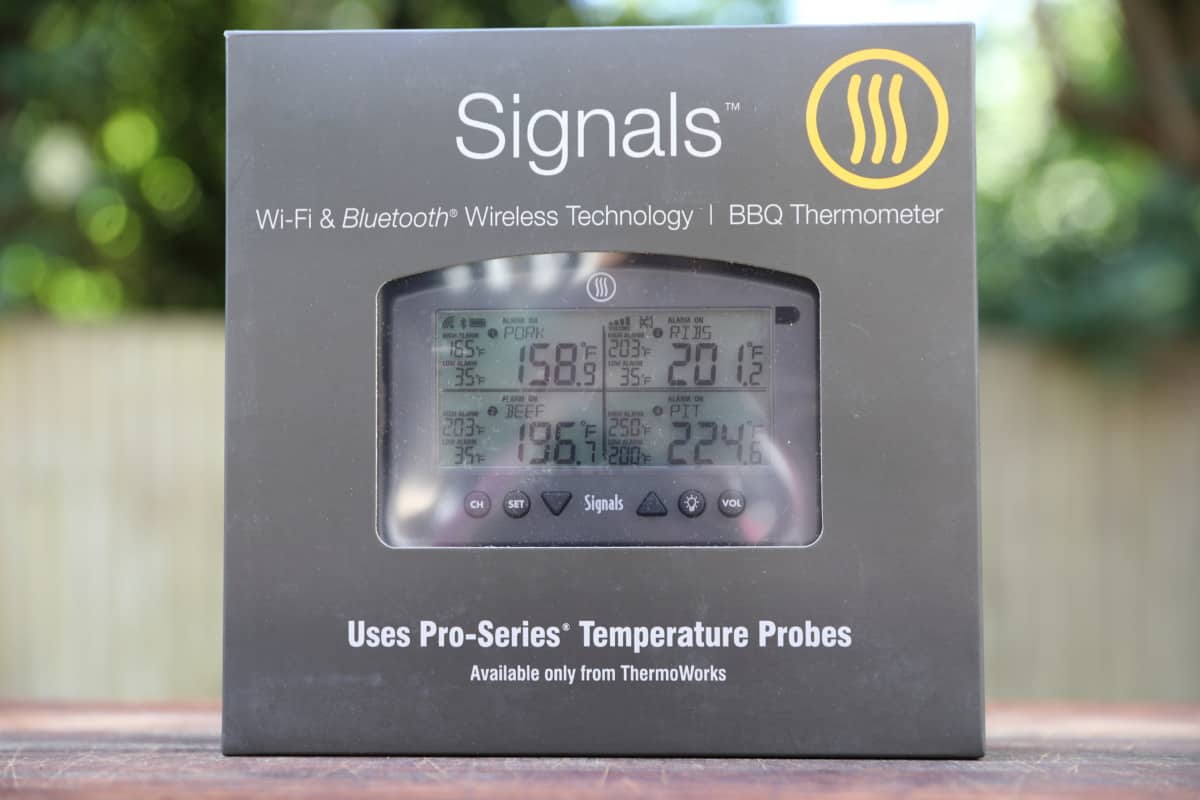 Signals™ BBQ Alarm Thermometer with Wi-Fi and Bluetooth® Wireless Technology