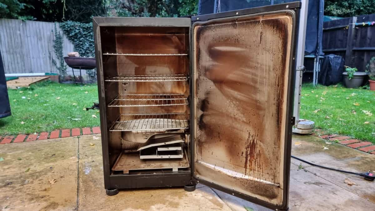 My well used Masterbuilt 30 electric smoker, at about 18 months old