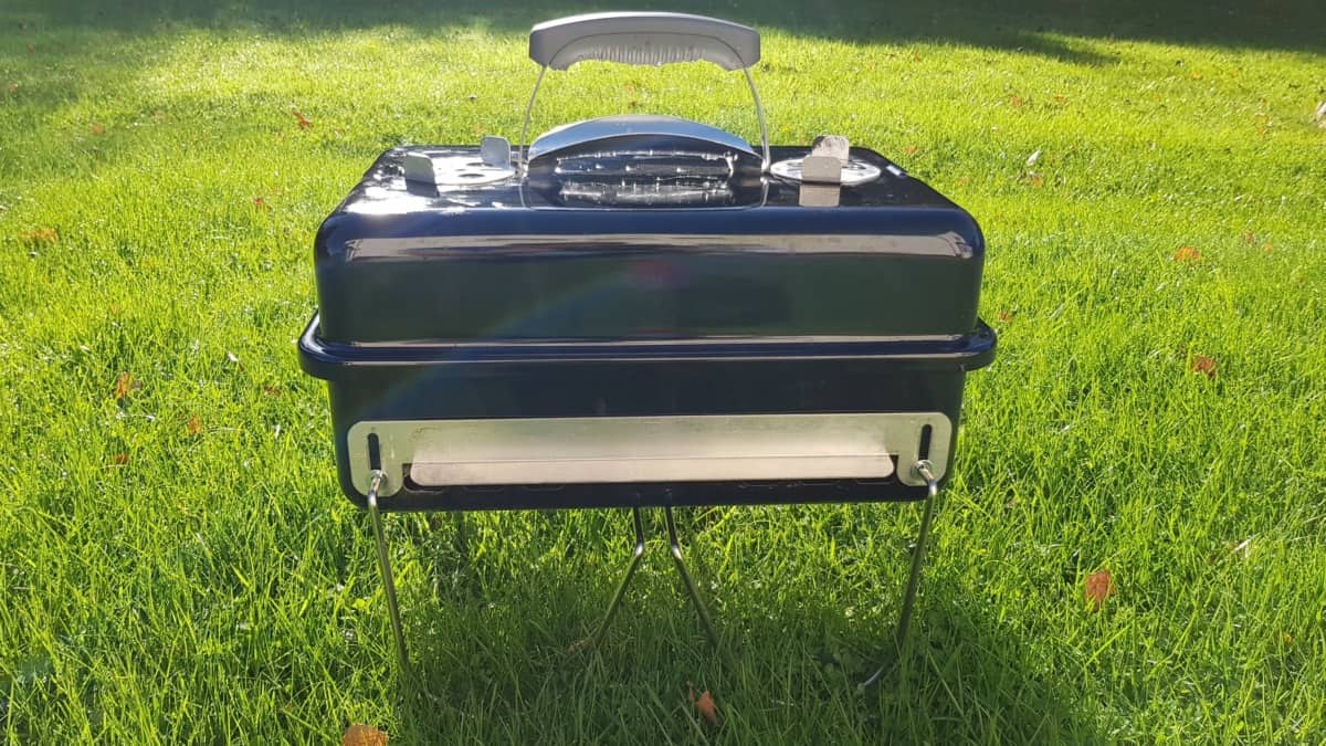 Weber go anywhere on grass.