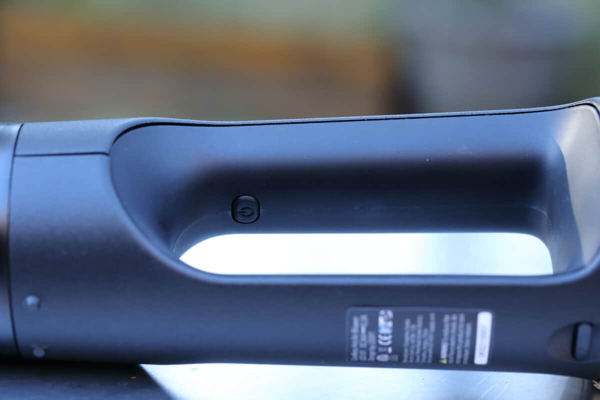 Close up of the Looft Lighter X handle.