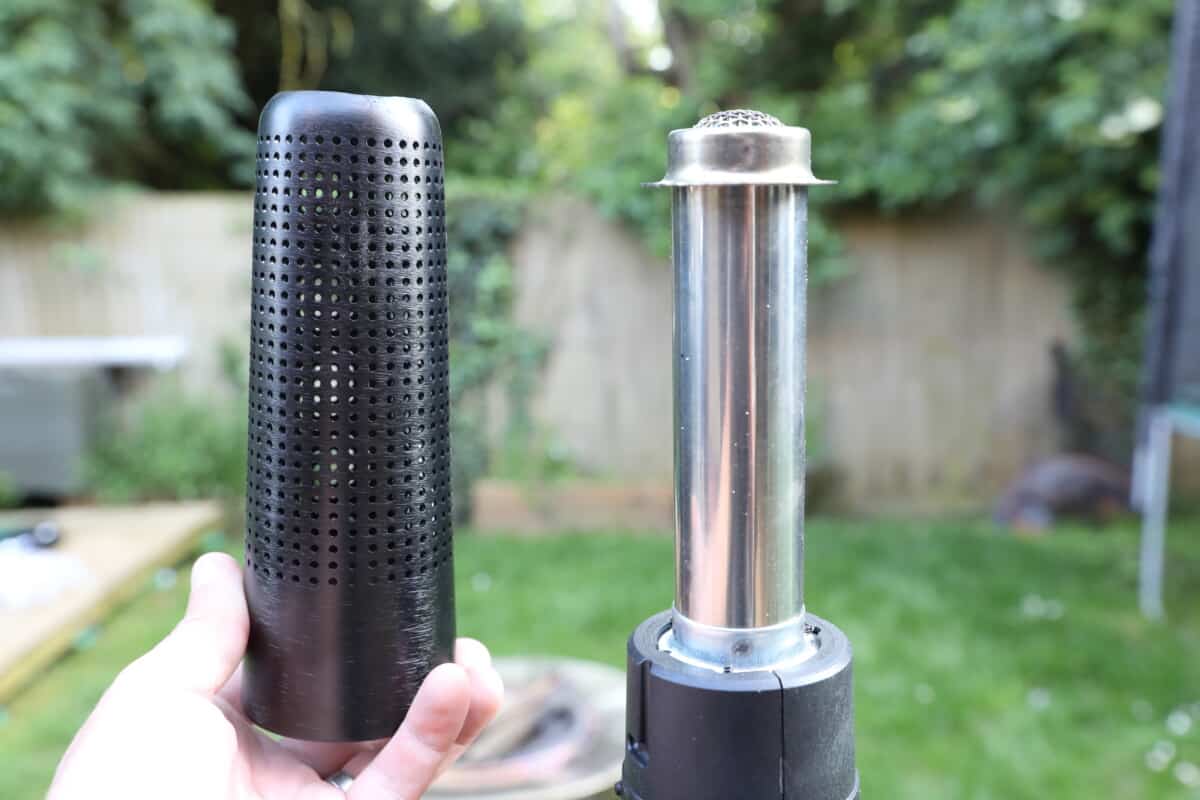 Looft Air Lighter X with heat shield removed.