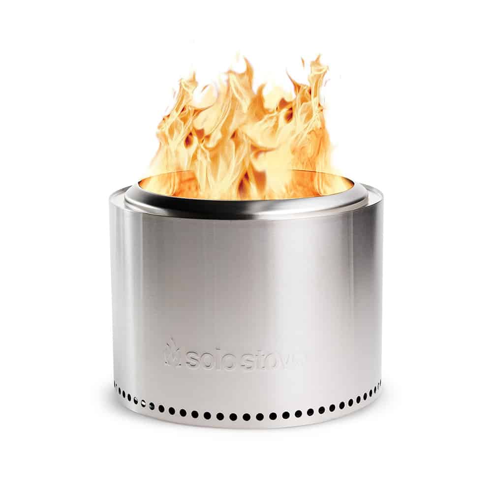 Solo Stove Bonfire isolated on white.